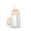 Suavinex Biberão Lactância Silicone Fluxo Médio Cor Fair, 270 ml 3M+