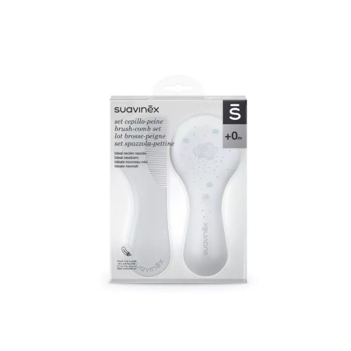 Suavinex Pente e Escova Dreams Azul, 0m+