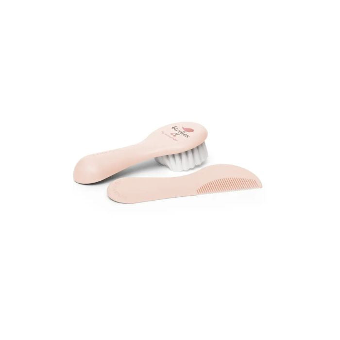 Suavinex Pente e Escova Rosa Birdies, 0M+