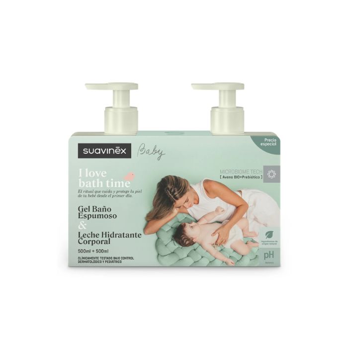 Suavinex Pack Loção Corporal + Gel Espumoso, 500 ml