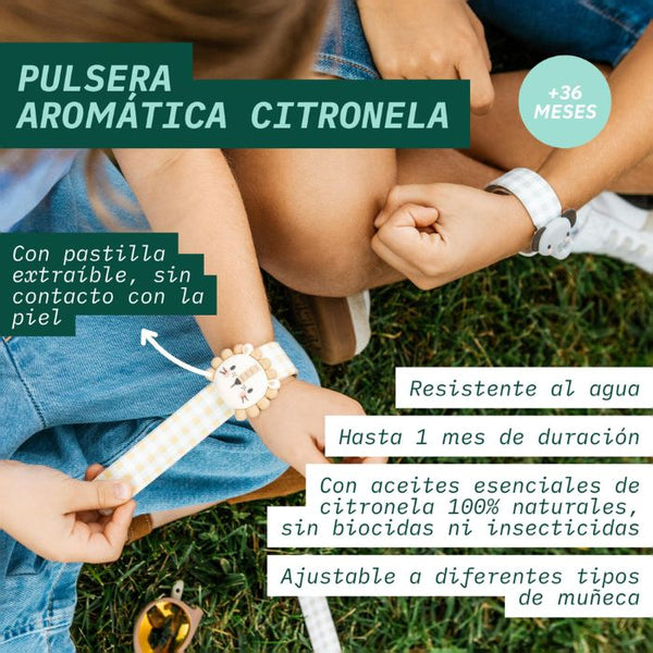Suavinex Pulseira de Citronela Leão