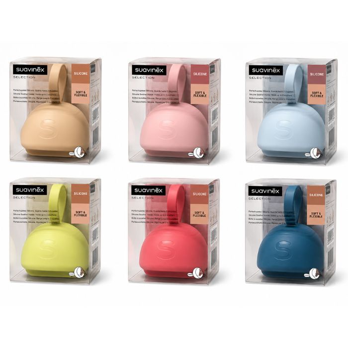 Suavinex Selection Porta Chupetas Silicone