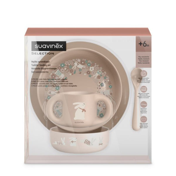 Suavinex Set de Louça Aprendizagem 5 Peças, 6M+