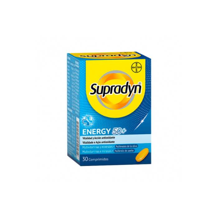 Supradyn Energy 50+ Desconto 3€, 30 Comprimidos