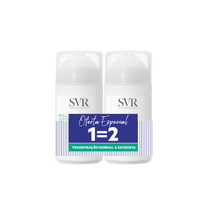 SVR Roll-On Spirial Desodorizante Pack Duplo, 2 X 50 ml