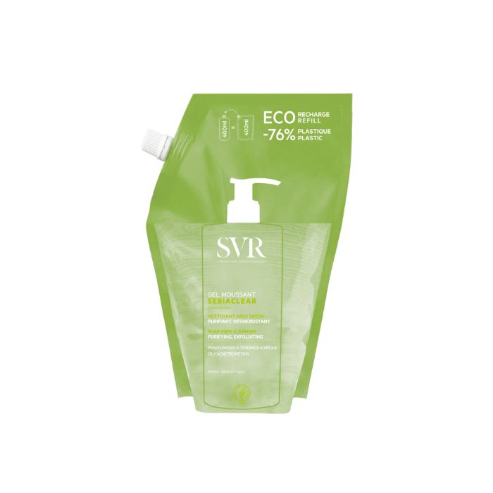SVR Sebiaclear Gel Moussant Refill, 400 ml
