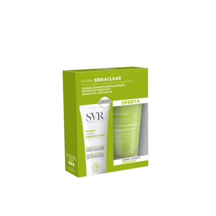 SVR Sebiaclear Pack Hydra Creme, 40 ml + Oferta Creme Lavante, 55 ml