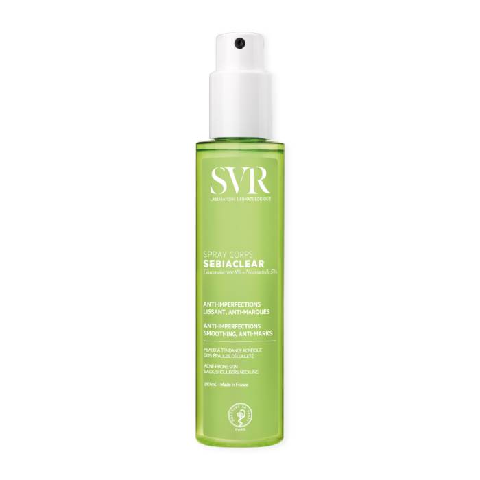 SVR Sebiaclear Spray Acne Corporal, 150 ml