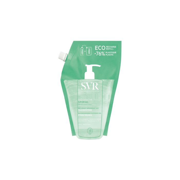 SVR Spirial Gel Deo Duche Refill, 400 ml