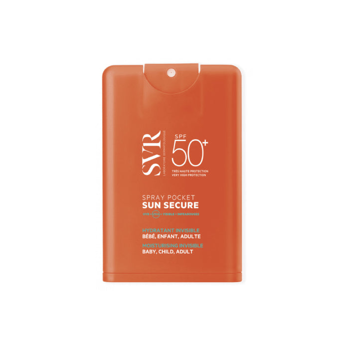 SVR SUN SECURE SPRAY POCKET SPRAY INVISÍVEL SPF50+ 20ML