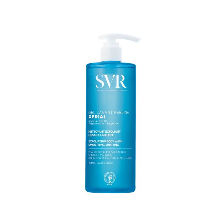 SVR Xerial Gel Lavant Peeling, 400 ml