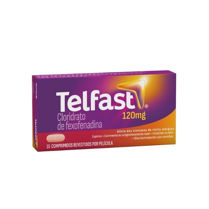 Telfast 120 mg, 15 Comprimidos
