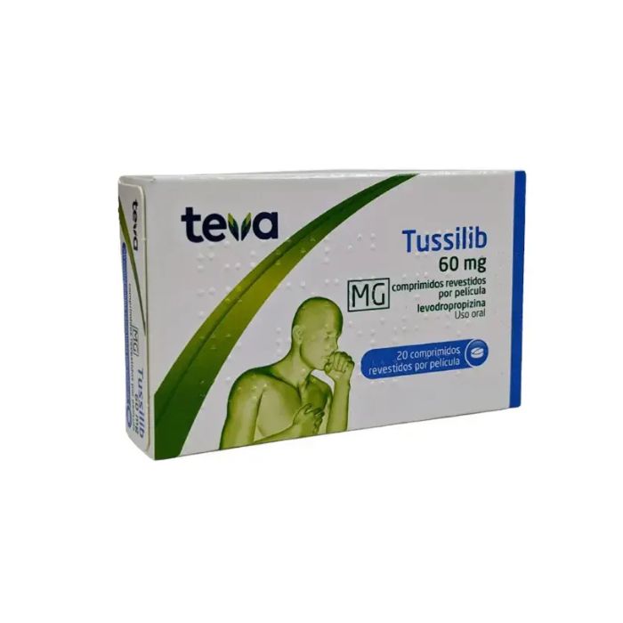 Tussilib 60 Mg Comprimidos Revestidos, 20 Unidades