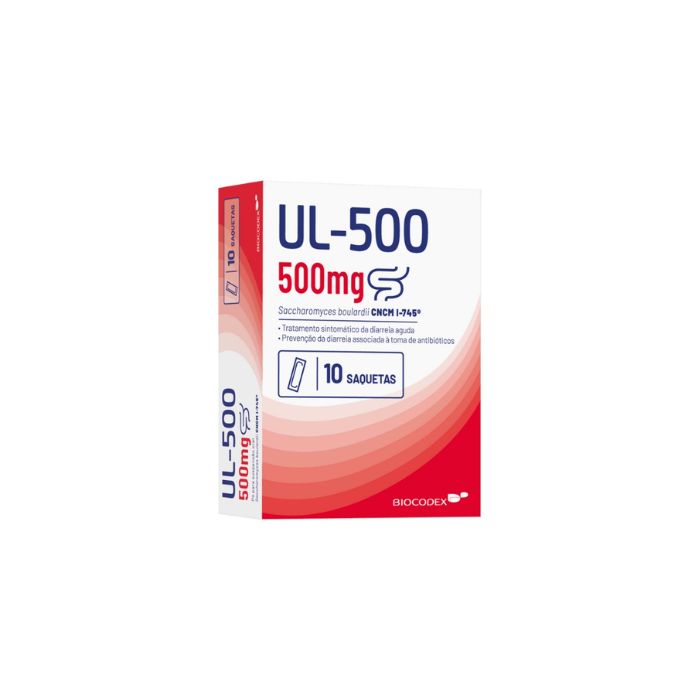 UL-500 500 mg, 10 Saquetas Pó Suspensão Oral