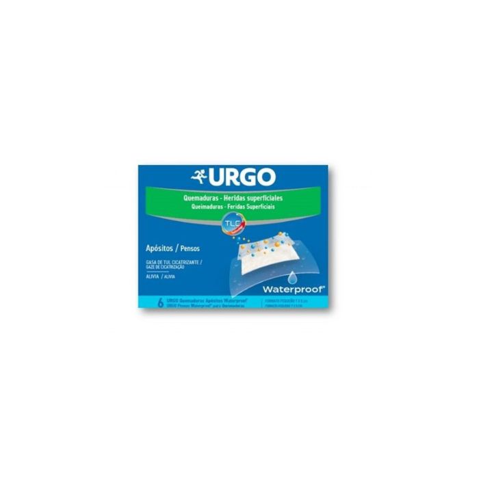 Urgo Pensos Queimaduras Waterproof, 6 Pensos