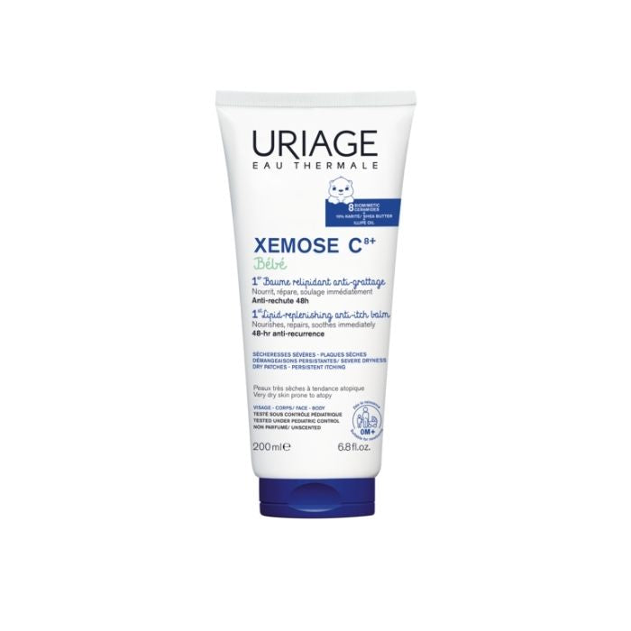 Uriage Bebé Xemose C8 1º Bálsamo Apaziguante, 200 ml