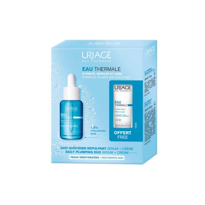 Uriage Kit Sérum Booster 30 ml + Oferta Creme de Água 15 ml