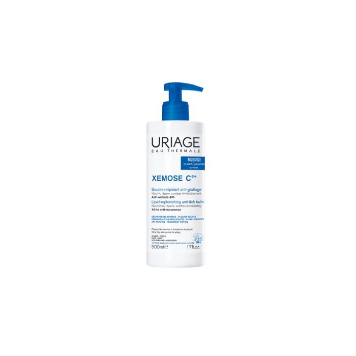 Uriage Xemose C8+ Bálsamo Relipidante Antiprurido, 500 ml