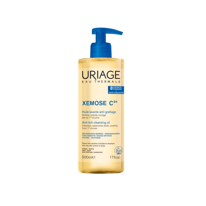Uriage Xemose C8 Óleo Lavante Apaziguante, 500 ml