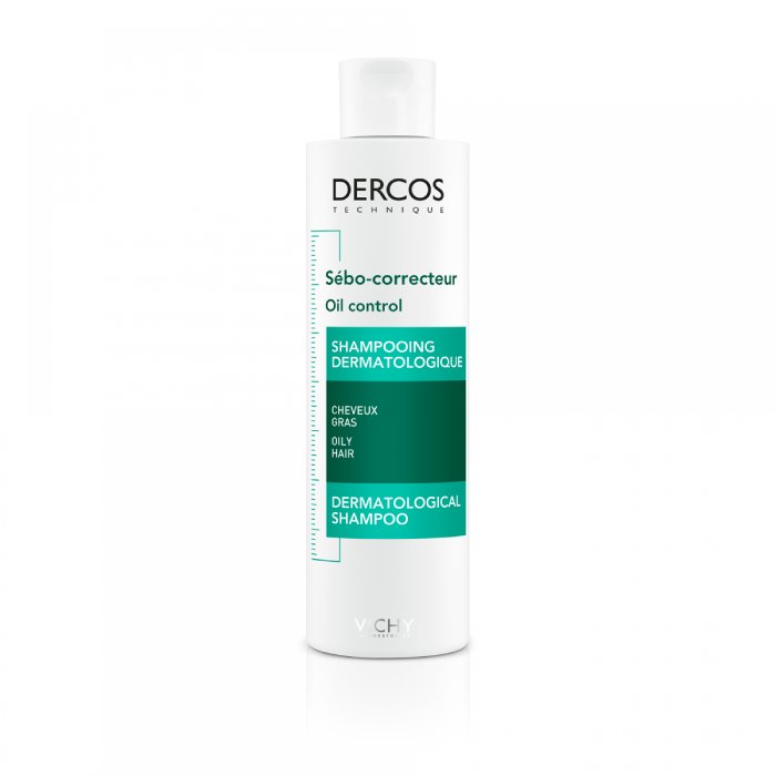 Dercos Champô Sebocorretor, 200 ml