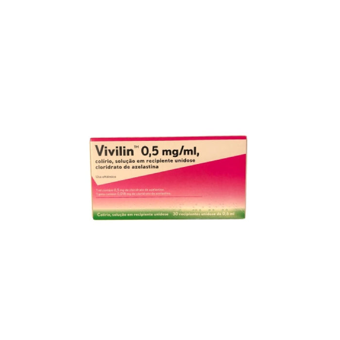 VIVILIN 0,5 MG/ML COLIRIO SOL 30UN 0,6ML