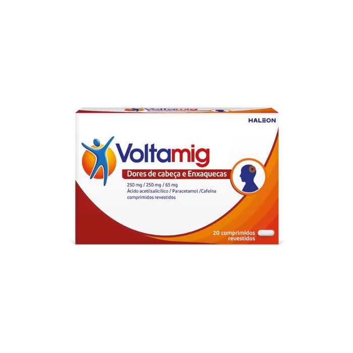 Voltamig 250 mg + 250 mg + 65 mg Blister, 20 Comprimidos