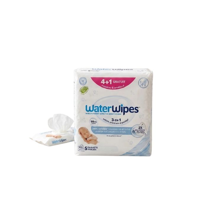 Waterwipes Toalhitas Bebé 4+1 Grátis
