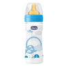 Chicco Well-Being Biberão Látex Menino, 2 Meses+, 250 ml