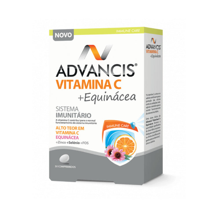 Advancis Vitamina C + Equinácea, 30 Comprimidos