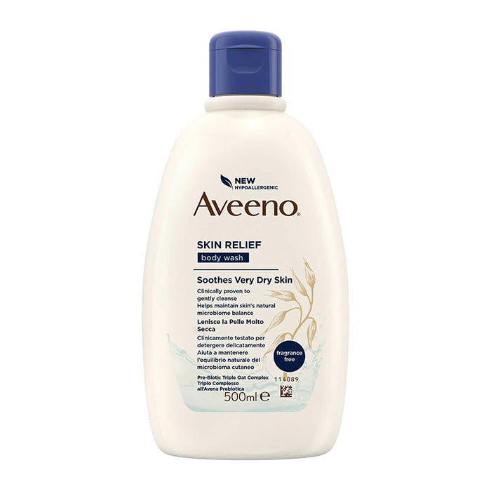 Aveeno Skin Relief Gel De Banho, 500 ml