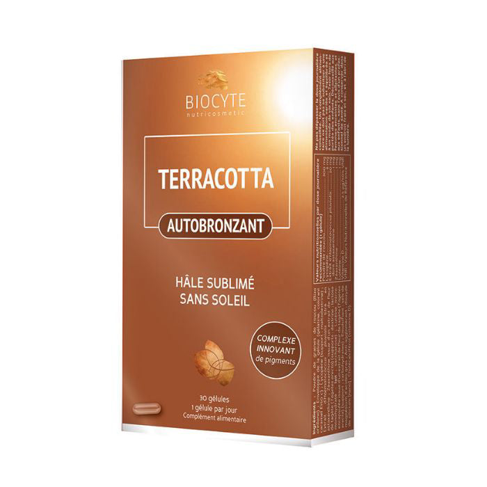 Biocyte Terracota Autobronzeador, 30 Comprimidos