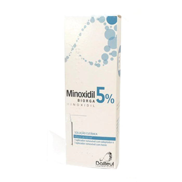 Biorga Minoxidil 5% Solução Cutânea, 60 ml