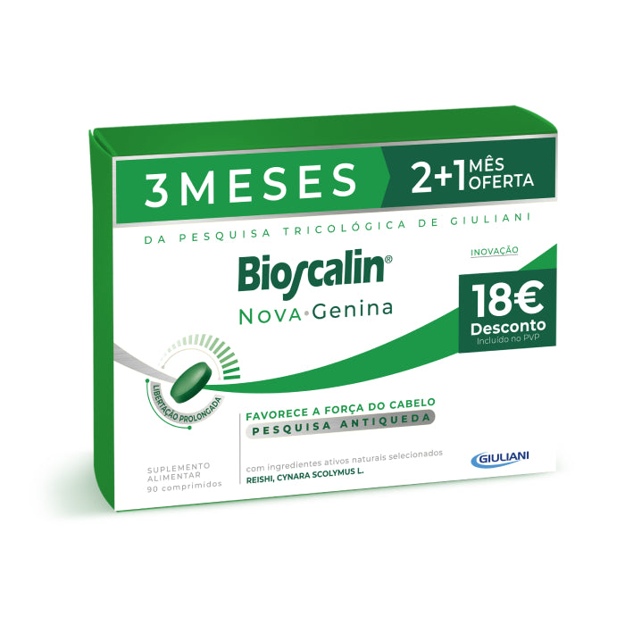 Bioscalin Nova Genina Pack Triplo Comprimidos, 3 X 30 Comprimidos