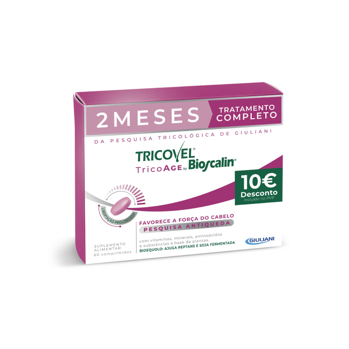 Bioscalin Trico Age 50+ Pack Duplo Promocional, 2 X 30 Comprimidos
