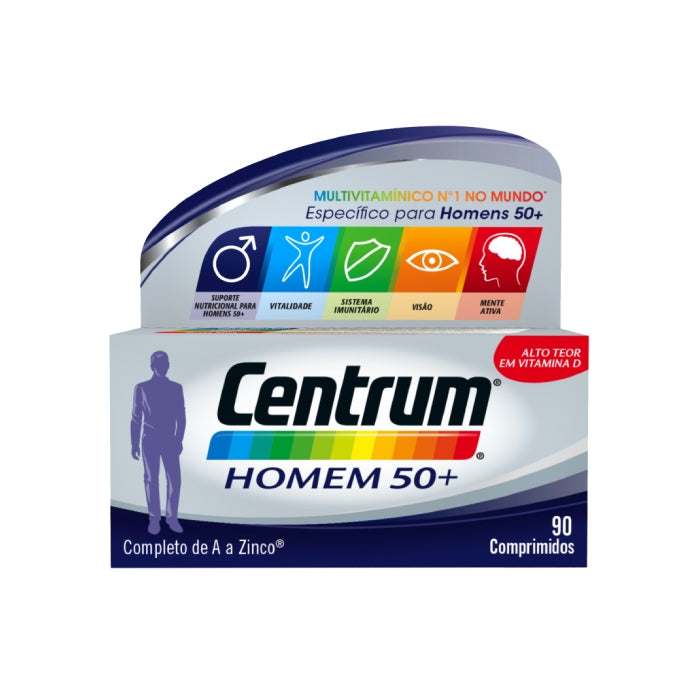 Centrum Homem 50+, 90 Comprimidos