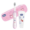 Chicco Estojo Higiene Oral Rosa, 12M+