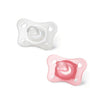 Chicco Physio Mini Soft Chupeta Menina, 0-2 Meses, 2 Unidades