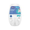 Chicco Perfect5 Tetina Silicone Fluxo Médio, 2 Unidades, 2M+