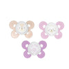 Chicco Physio Confort Chupeta Silicone Menina, 6-16 Meses, 2 Unidades