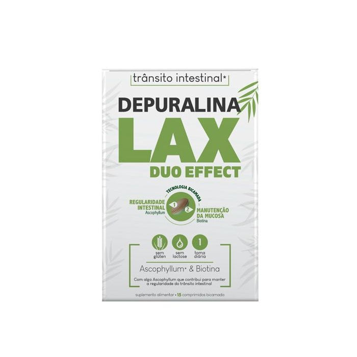 Depuralina Lax Duo Effect, 15 Comprimidos