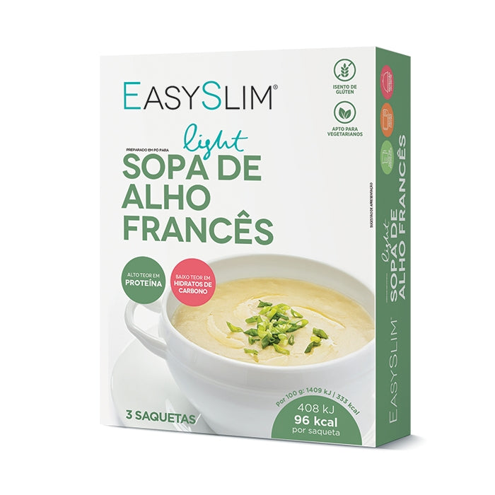 Easyslim Sopa de Alho Francês, 3 Saquetas