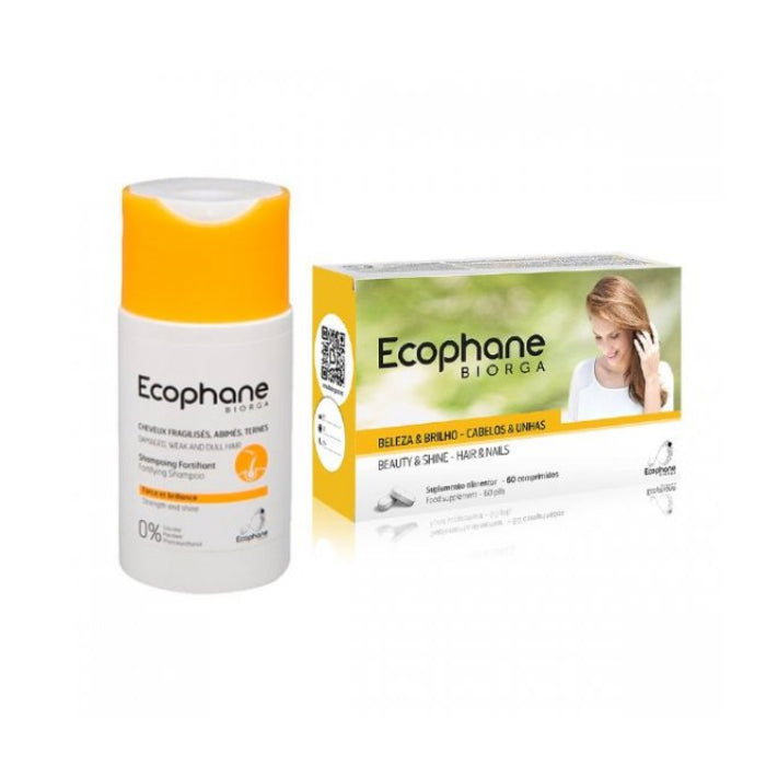 Ecophane 60 Comprimidos + Champô Fortificante 200 ml
