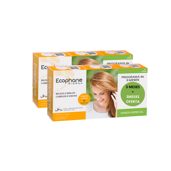 Ecophane 60 Comprimidos X 6 Unidades, Oferta 3 Meses de Tratamento