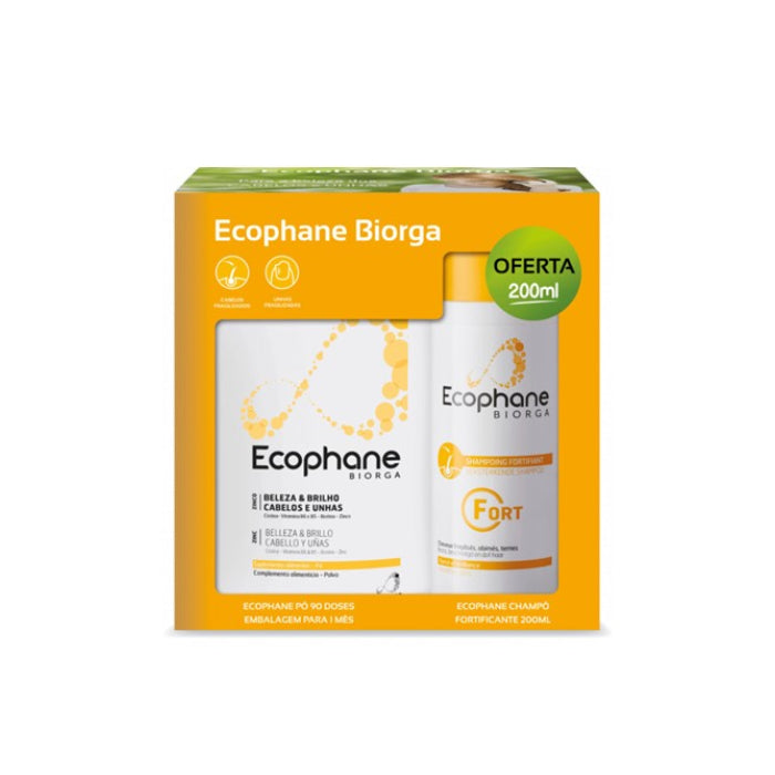 Ecophane Pó + Oferta Champô Fortificante 200 ml