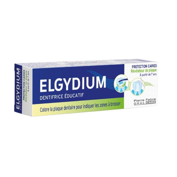 Elgydium Gel Dentífrico Educativo Revelador de Placa, 50 ml