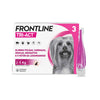 Frontline Tri Act Xs Cão 2-5 Kg, 0,5 ml X 3 Unidades