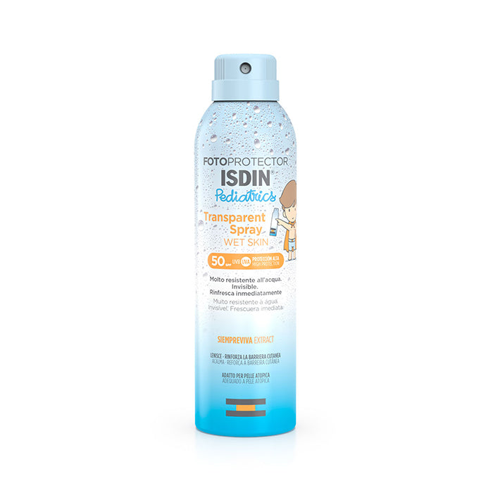 Isdin Fotoprotector Pediatrics Transparent Spray Wet Skin SPF 50+, 250 ml