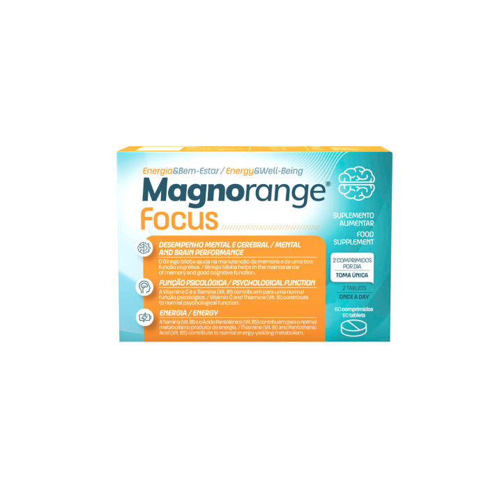 Magnorange Focus, 60 Comprimidos