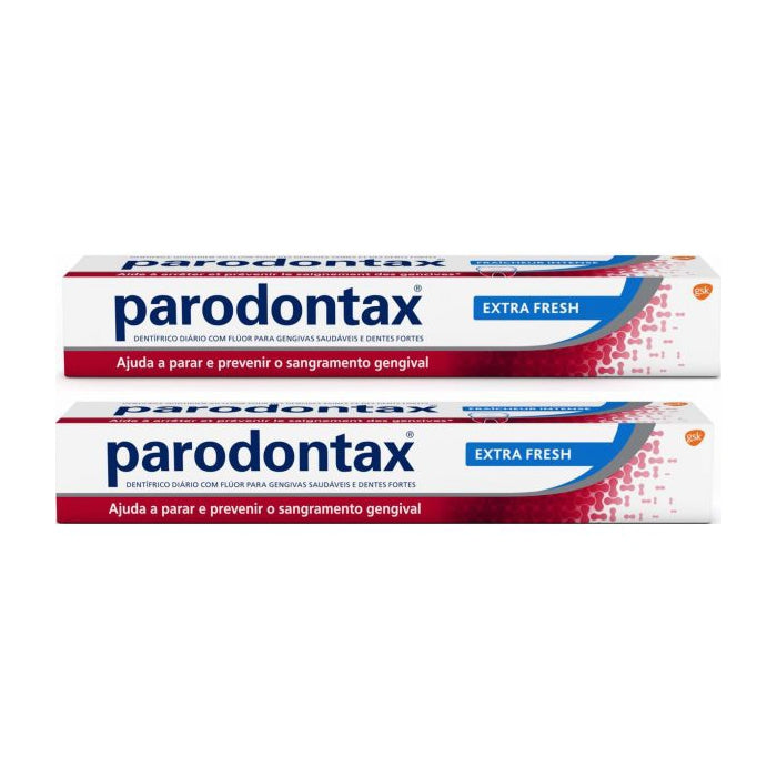 Parodontax Extra Fresh Pack Duplo 70% Desconto na 2ª Unidade, 2 X 75 ml
