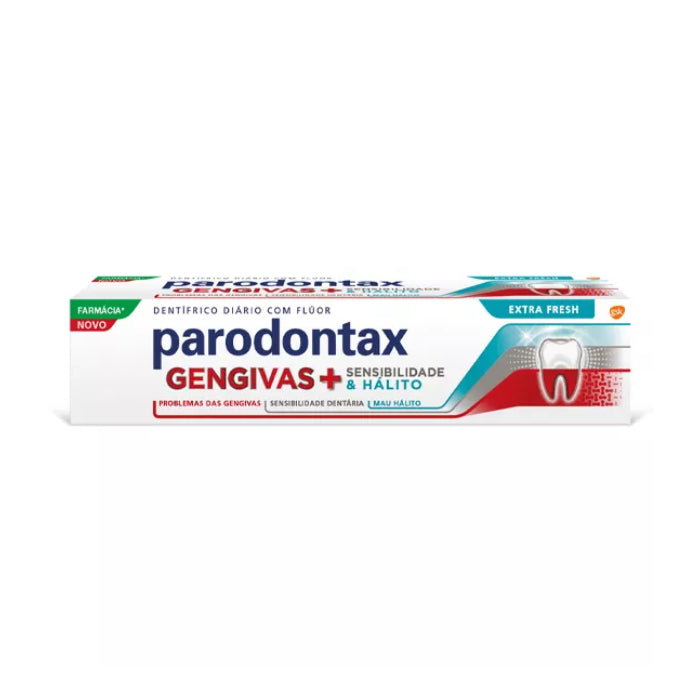 Parodontax Gengivas + Sensibilidade & Hálito Pasta Dentífrica, 75 ml